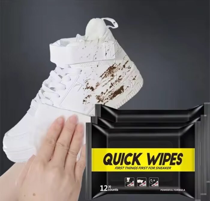 12PC DISPOSABLE TRAVEL PORTABLE SHOE WIPES 2026 - Image 4