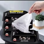 12PC DISPOSABLE TRAVEL PORTABLE SHOE WIPES 2026 - Image 2