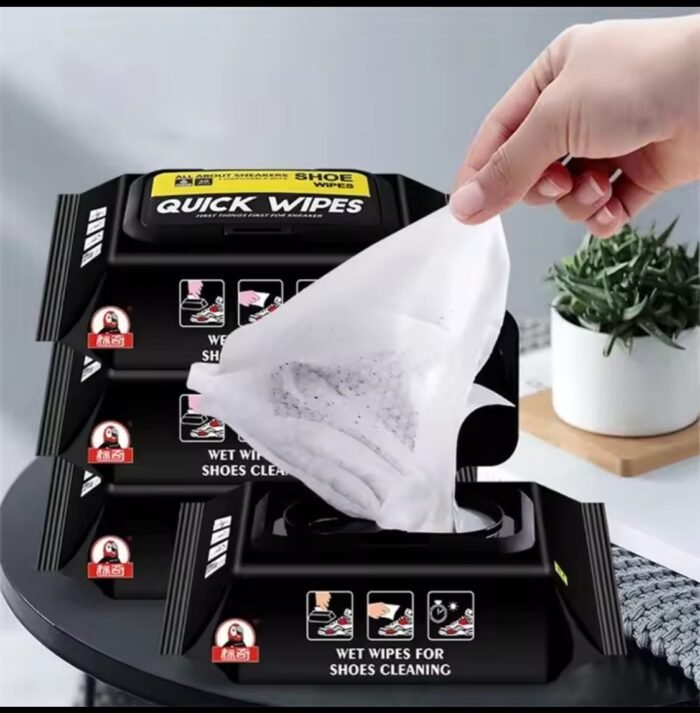 12PC DISPOSABLE TRAVEL PORTABLE SHOE WIPES 2026 - Image 2