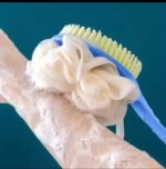 2-in-1 Bath Soft Back Brush Gentle Exfoliating Body Brush Bath Shower Sponge Scrubbing Brush Bathroom Shower Cleaning Tool Design 3 2026 - Image 4