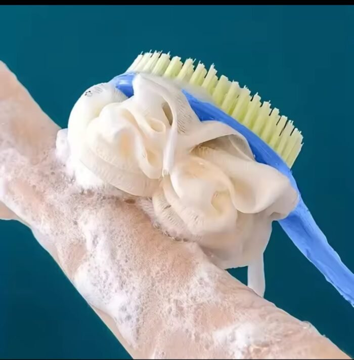 2-in-1 Bath Soft Back Brush Gentle Exfoliating Body Brush Bath Shower Sponge Scrubbing Brush Bathroom Shower Cleaning Tool Design 3 2026 - Image 4