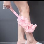 Long Handle Bath Brush Enlarged Bath Ball Flower Back Scrubber Body Brush Wash Sponge Exfoliating Shower Rich Foam Bath Sponge Design 4 2026 - Image 2