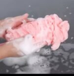 Long Handle Bath Brush Enlarged Bath Ball Flower Back Scrubber Body Brush Wash Sponge Exfoliating Shower Rich Foam Bath Sponge Design 4 2026 - Image 4