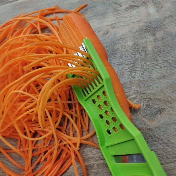 5IN1 MULTIFUNCTIONAL STAINLESS STEEL VEGETABLE CUTTER,FRUIT SCRAPER(MINIMUM ORDER IS 3PC,below 3pc won’t be supplied) - Image 2