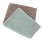 10PC CORAL VELVET WATER ABSORBENT KITCHEN DISH TOWEL(MIX PATTERN) - Image 2