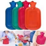 REUSABLE COLD/HOT THICK RUBBER WATER BOTTLE BAG for Soothing injuries,relaxation,pain,teething and breastfeeding 2026