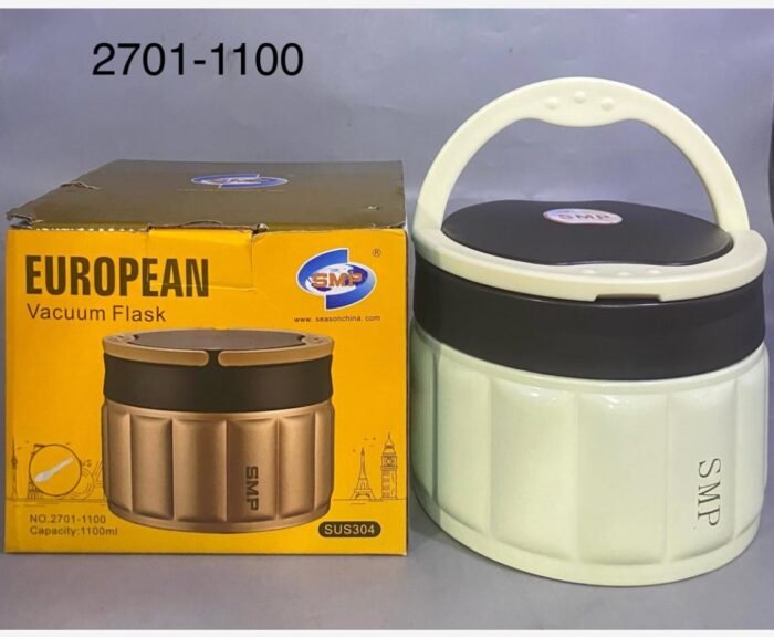 1100ML QUALITY STAINLESS STEEL HOT&COLD VACUUM FOOD FLASK 2026 - Image 2