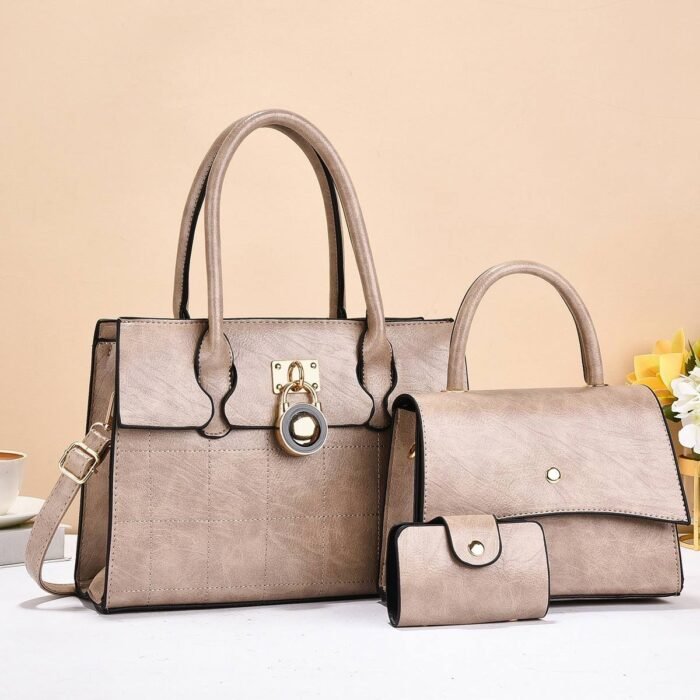 3IN1 HOPPY CLASSY QUALITY LEATHER BAG - Image 3