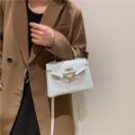 EMMA CUTE CLASSY MINI CROC SKIN LEATHER BAG Design 1 - Image 5