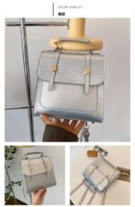 (ON SALES) ALERO QUALITY LEATHER FANCY LADIES BACKPACK Design 4 - Image 6