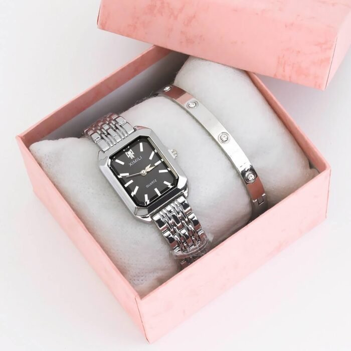 TANIA LADIES WRISTWATCH WITH CHAIN BRACELET COMES IN A BOX••Quality guaranteed - Image 2