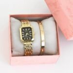 TANIA LADIES WRISTWATCH WITH CHAIN BRACELET COMES IN A BOX••Quality guaranteed - Image 3