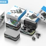 DX-42 2 PAIR OF FINGER TOUCH BLUETOOTH EARBUD/EARPOD