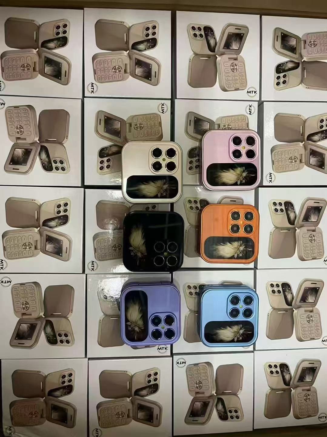 4 PRE ORDER I17 PRO FLIP PHONE(2SIM)4 camera. Arrive in July - Image 1