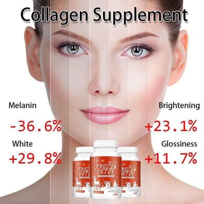 2in1 FROZEN SLIMMING DETOX & SKIN CARE DIETARY SUPPLEMENTS/CAPSULES (60 CAPSULES) - Image 3