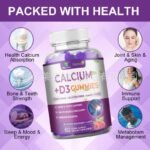 CALCIUM+ D3 GUMMIES(60pc gummies)