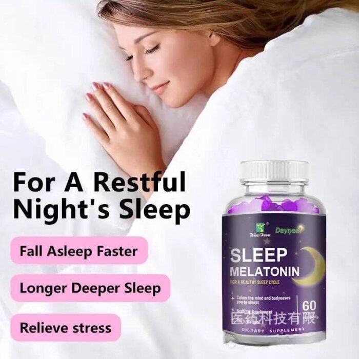 DAYNEE SLEEP MELATONIN GUMMIES (60 VEGAN GUMMIES) - Image 5