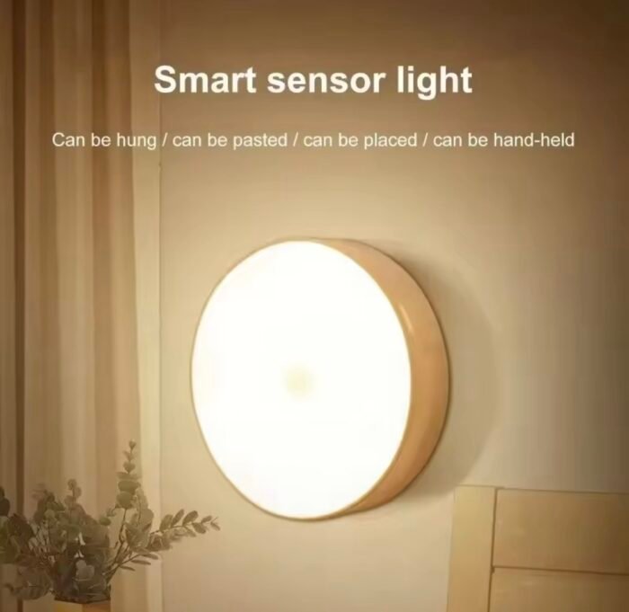 1pc Motion-Sensor Night Light  And Long Press to Adjust Brightness, Suitable forBedrooms, Hallways, Cabinets, And Corridors. - Image 4