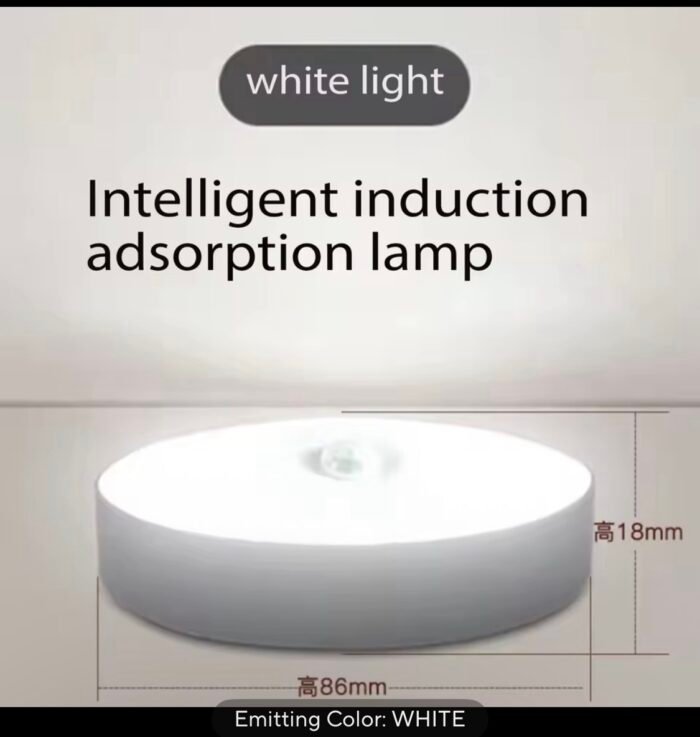 1pc Motion-Sensor Night Light  And Long Press to Adjust Brightness, Suitable forBedrooms, Hallways, Cabinets, And Corridors. - Image 3