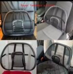 Universal Breathable Car Seat Chair Cushion Mesh Lumbar Back Brace Waist Cushion Pad Support Massage Back Cushion Office Home - Image 3