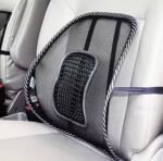 Universal Breathable Car Seat Chair Cushion Mesh Lumbar Back Brace Waist Cushion Pad Support Massage Back Cushion Office Home - Image 4