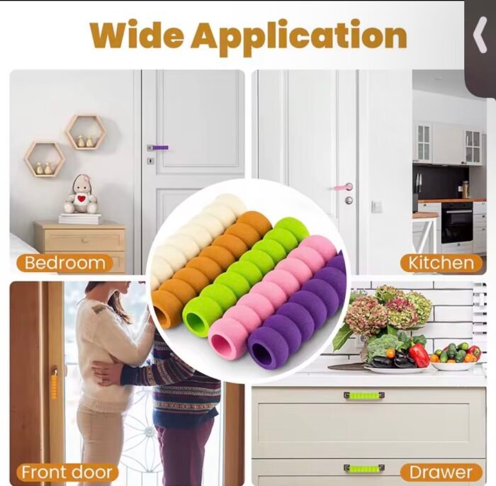 1Pcs Rubber Crash Pad Protector Anti-collision Door Stopper Safety Baby Children Protection Home Decor Stops Handles Hardware - Image 6