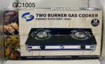 2 FACE GLASS JDSMP AUTO IGNITION TABLE GAS COOKER