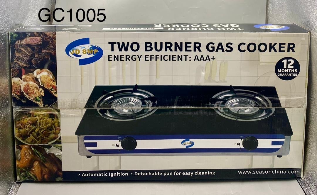 img_1919-2 2 FACE GLASS JDSMP AUTO IGNITION TABLE GAS COOKER - Image 1