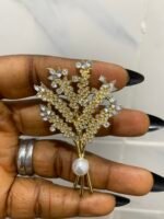 FASHION STATEMENT ORNAMENTAL BROOCH DESIGN 7 - Image 2