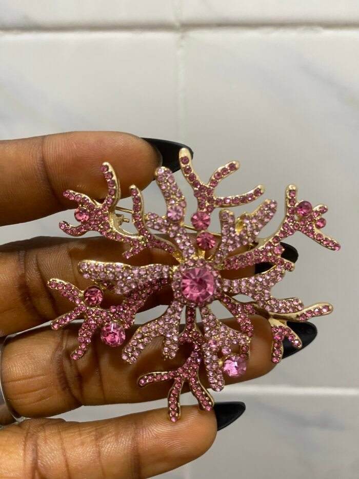 FASHION STATEMENT ORNAMENTAL BROOCH DESIGN 2 - Image 2