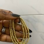 3in1 MULTI-LAYERED BEADED STRETCH BALL BRACELET DESIGN 5. (TINY BALLS)