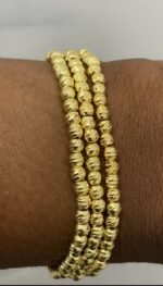 3in1 MULTI-LAYERED BEADED STRETCH BALL BRACELET DESIGN 4