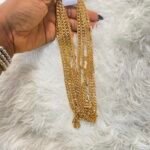 DURABLE SUNBELLE GOLD REPLICA CUBAN CHAIN DESIGN 2 (SHORT)