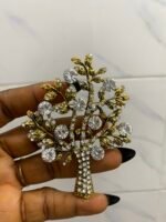 FASHION STATEMENT ORNAMENTAL BROOCH DESIGN 14 - Image 2