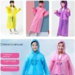 KIDS EVA HEAVY GUAGE WATERPROOF VINYL RAINCOAT