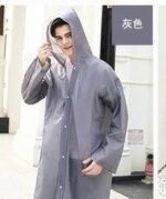 ADULT EVA HEAVY GUAGE WATERPROOF VINYL RAINCOAT - Image 5