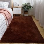 120*160CM QUALITY DECOR  PLAIN PLUSH FLUFFY ROUND RABBIT FUR RUG FOR LIVING ROOM AESTHETICS - Image 7