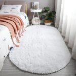 100*200CM QUALITY DECOR  PLUSH FLUFFY ROUND RABBIT FUR RUG FOR LIVING ROOM AESTHETICS - Image 5