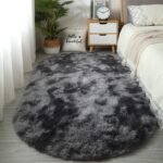 100*200CM QUALITY DECOR  PLUSH FLUFFY ROUND RABBIT FUR RUG FOR LIVING ROOM AESTHETICS - Image 6