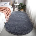 100*200CM QUALITY DECOR  PLUSH FLUFFY ROUND RABBIT FUR RUG FOR LIVING ROOM AESTHETICS - Image 7