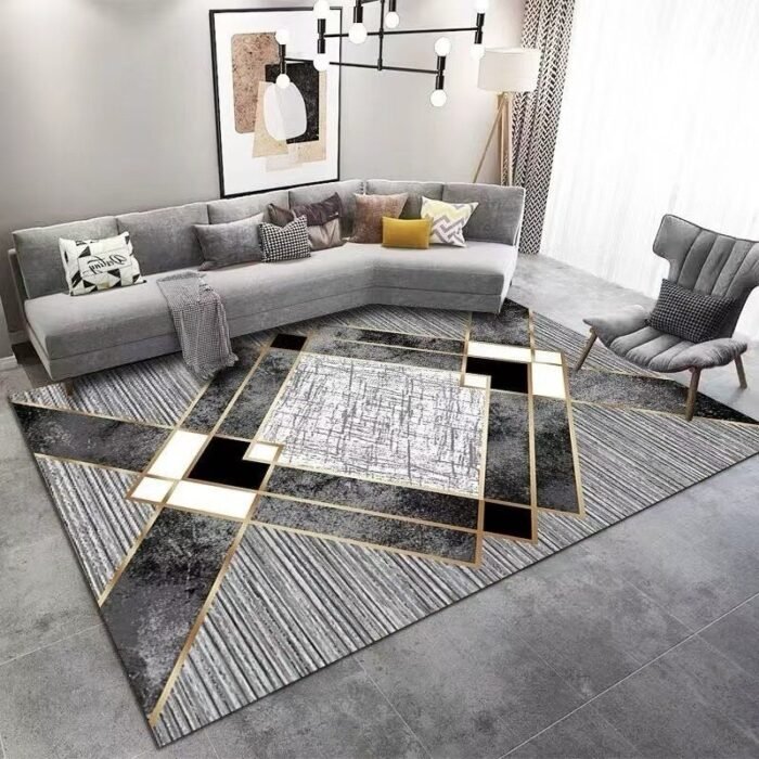 80*160CM FANCY LIVING ROOM AESTHETIC CENTER RUG - Image 4