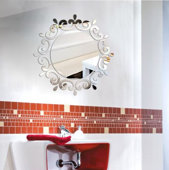 2IN1 HOME DECOR AND MIRROR ACRYLIC WALL DESIGN - Image 4