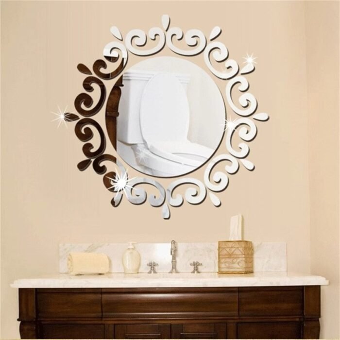 2IN1 HOME DECOR AND MIRROR ACRYLIC WALL DESIGN - Image 5