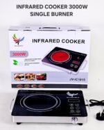 3000WATT SINGLE FACE MAXIMUS INFRARED INDUCTION COOKER WITH WATER PROOF

Safe cooking 
Precise temperature 
Energy saving
Smart cooking