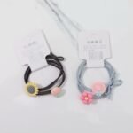 2-Piece Set High Elasticity Fruit And Turnip Alloy Hair Ties Sweet And Cute Hair Bands for Girls Fashionable Hair Accessories - Image 3