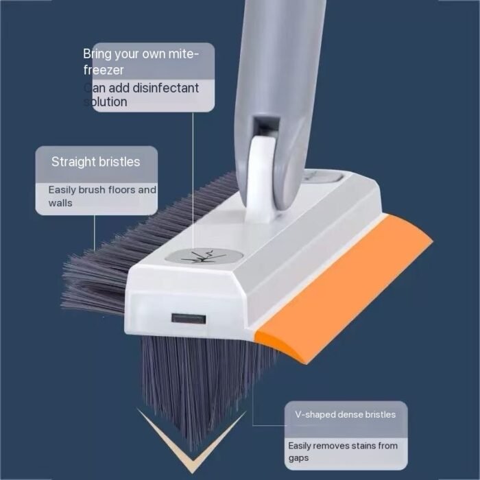 NEW INNOVATION 3in1 CLEANING BRUSH,WIPER,TILES STRIP WITH  LONG HANDLE MOP(New arrival) - Image 7