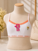 6PC COMBO DESIGN KIDDIES CUTE BRALETTE SINGLET AGE 6-8•••Random design selection - Image 13