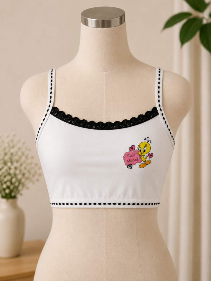 6PC MIXED DESIGN QUALITY KIDDIES SINGLET AGE 8-10•••Random design selection - Image 18