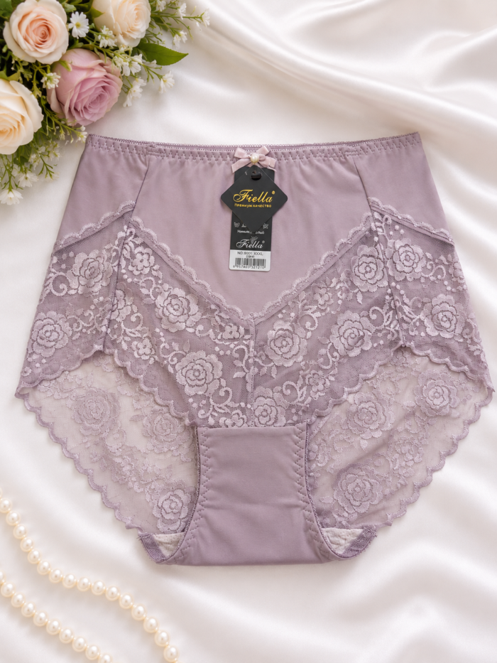 QUALITY FASHION SEAMLESS LADIES LACEY PANT DESIGN 1(Perfect for size 10,12,14,16) - Image 14