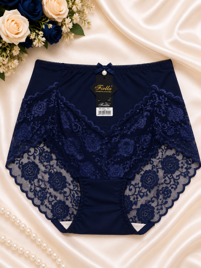QUALITY FASHION SEAMLESS LADIES LACEY PANT DESIGN 1(Perfect for size 10,12,14,16) - Image 5